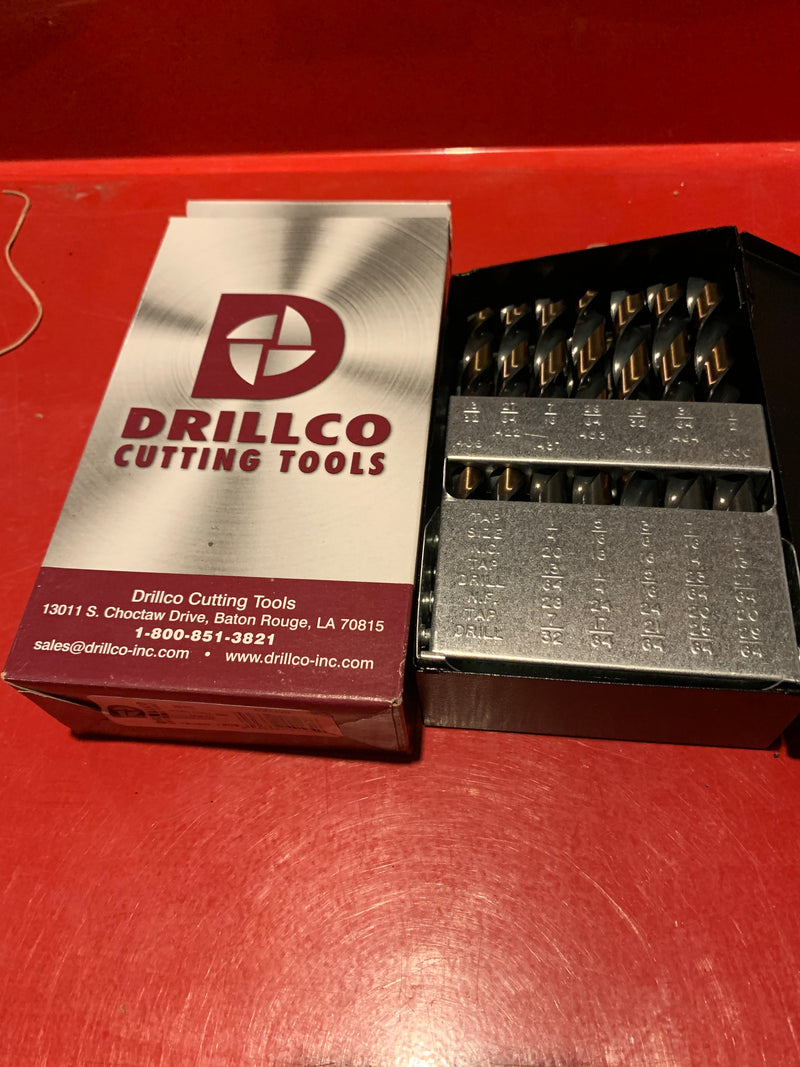 DrillCo Nitro HSS Drill Bit Index - Hall of Fame Tool